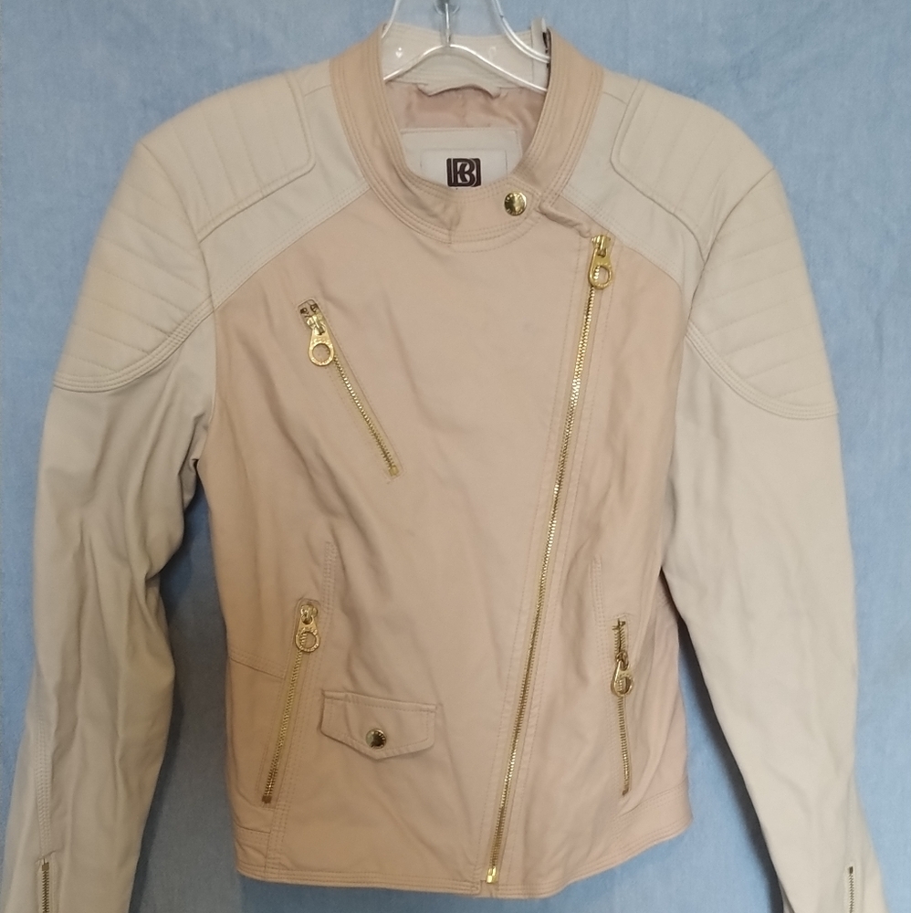 Laundry by Shelli Segal Faux leather jacket